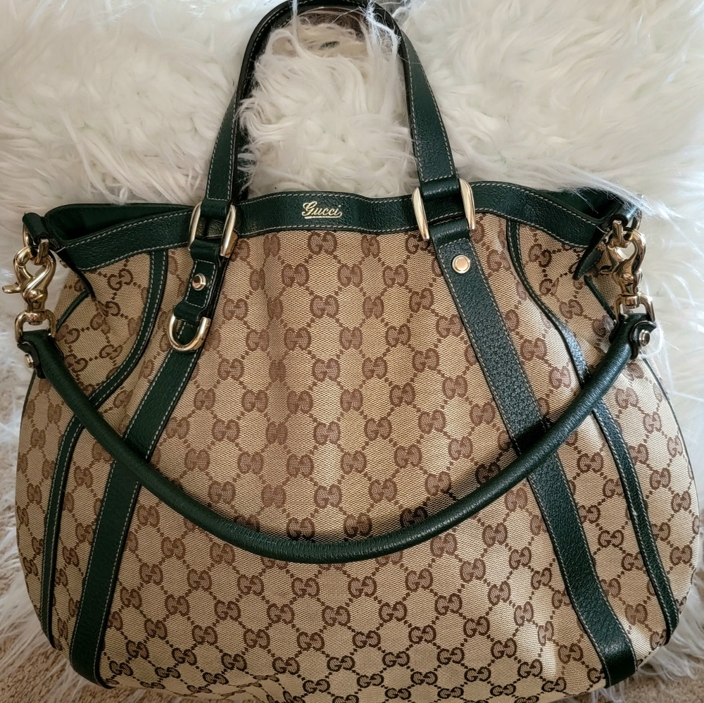 Green Gucci Abbey Bag